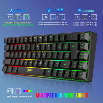 Teclado mecánico portátil V200